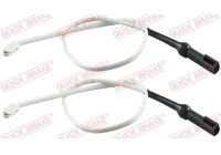 Varningskontakt, bromsbelägg/slitage