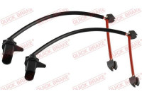 Varningskontakt, bromsbelägg/slitage