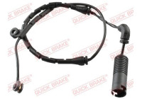 Varningskontakt, bromsbelägg/slitage