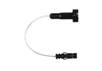 Varningskontakt, bromsbeläggsslitage