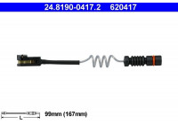 Varningssensor, bromsbeläggslitage 24.8190-0417.2 ATE