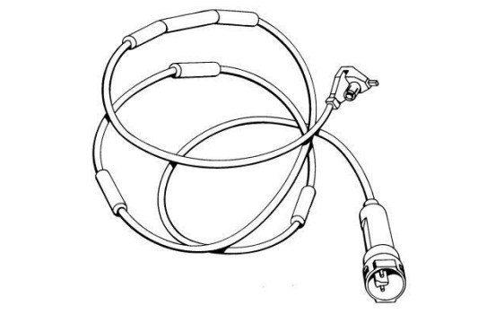 Varningssensor, bromsbeläggslitage 39516 ABS