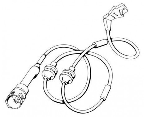 Varningssensor, bromsbeläggslitage 39532 ABS