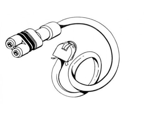 Varningssensor, bromsbeläggslitage 39542 ABS