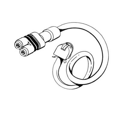 Varningssensor, bromsbeläggslitage 39542 ABS, bild 2