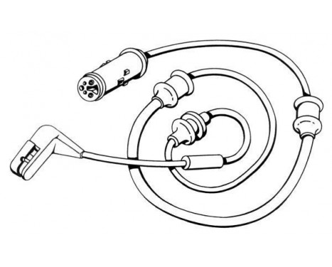 Varningssensor, bromsbeläggslitage 39560 ABS