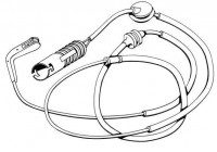 Varningssensor, bromsbeläggslitage 39594 ABS