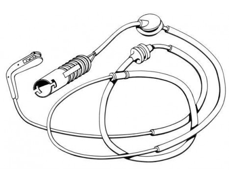 Varningssensor, bromsbeläggslitage 39594 ABS