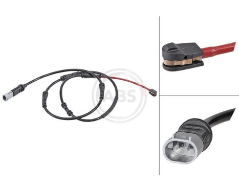 Varningssensor, bromsbeläggslitage 39749 ABS, bild 3