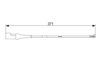 Varningssensor, bromsbeläggslitage AP1043 Bosch
