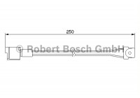 Varningssensor, bromsbeläggslitage AP164 Bosch