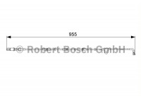 Varningssensor, bromsbeläggslitage AP821 Bosch