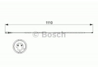 Varningssensor, bromsbeläggslitage AP843 Bosch