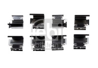 tillbehörssats för bromsbeläggsats