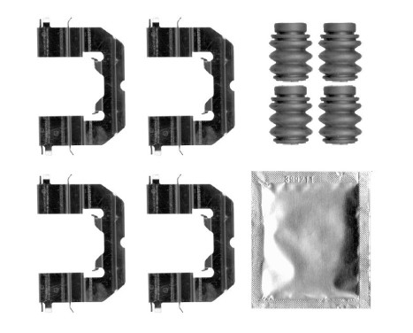 Tillbehörssats, skivbroms, bild 5