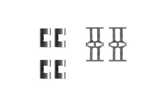 Tillbehörssats, skivbromsbelägg, bild 2