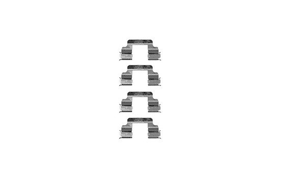 Tillbehörssats, skivbromsbelägg, bild 2