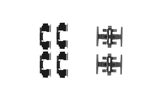 Tillbehörssats, skivbromsbelägg, bild 2