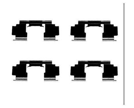 Tillbehörssats, skivbromsbelägg, bild 2