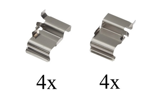 Tillbehörssats, skivbromsbelägg, bild 2