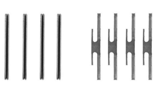 Tillbehörssats, skivbromsbelägg