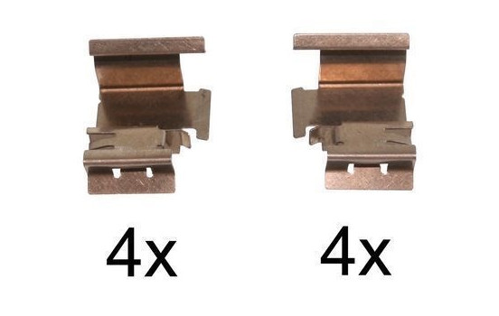 Tillbehörssats, skivbromsbelägg