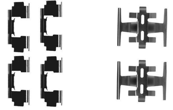 Tillbehörssats, skivbromsbelägg