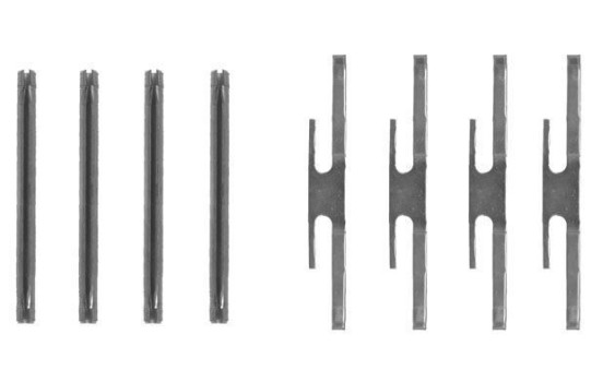 Tillbehörssats, skivbromsbelägg