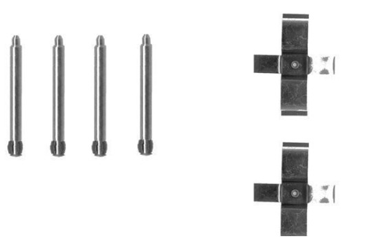 Tillbehörssats, skivbromsbelägg