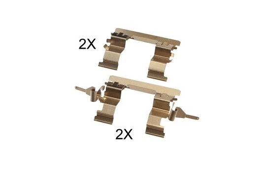 Tillbehörssats, skivbromsbelägg