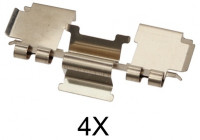 Tillbehörssats, skivbromsbelägg