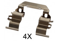 Tillbehörssats, skivbromsbelägg