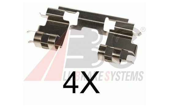 Tillbehörssats, skivbromsbelägg, bild 2