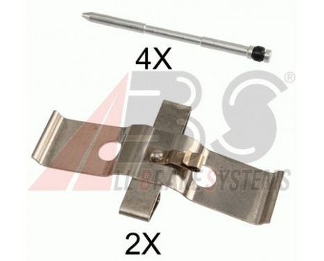 Tillbehörssats, skivbromsbelägg, bild 2