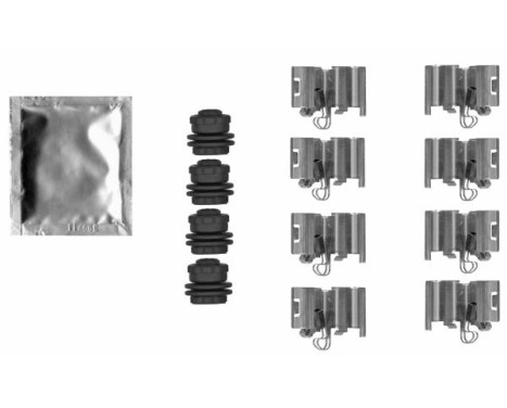 Tillbehörssats, skivbromsbelägg