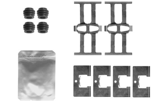 Tillbehörssats, skivbromsbelägg