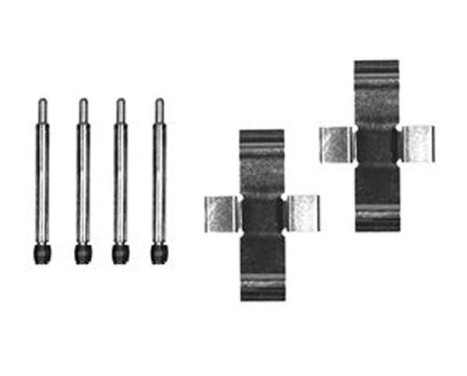 Tillbehörssats, skivbromsbelägg