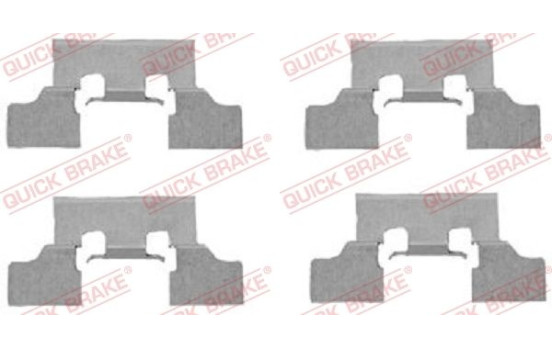 Tillbehörssats, skivbromsbelägg
