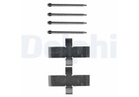 Tillbehörssats, skivbromsbelägg