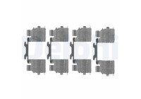 Tillbehörssats, skivbromsbelägg