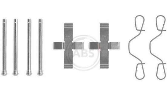 Tillbehörssats, skivbromsbelägg, bild 3