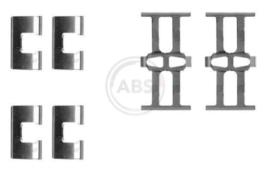 Tillbehörssats, skivbromsbelägg, bild 3
