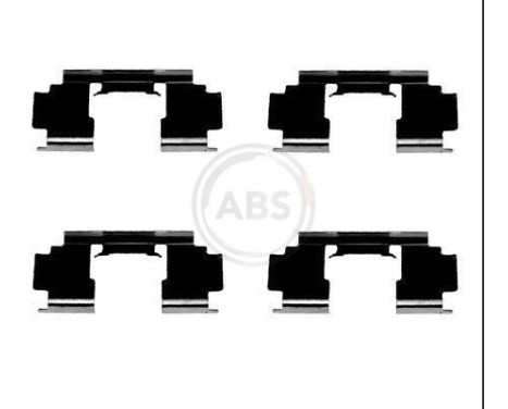 Tillbehörssats, skivbromsbelägg, bild 3