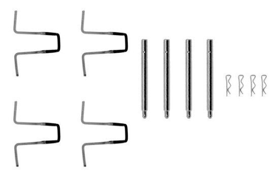 Tillbehörssats, skivbromsbelägg