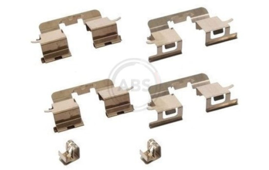 Tillbehörssats, skivbromsbelägg, bild 3