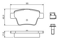 Brake Pad BP1009 Bosch