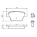 Brake Pad BP1009 Bosch, miniatyr 7