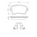 Brake Pad BP1126 Bosch, miniatyr 8