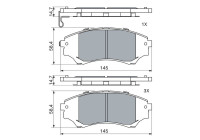 Brake Pad BP1213 Bosch