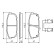 Brake Pad BP1296 Bosch, miniatyr 7
